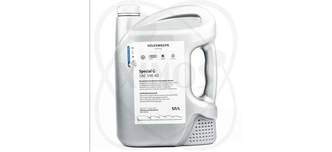 Масло моторное VAG Special G 5W-40 синтетическое 5 л G R52502M4
