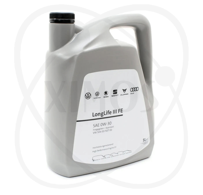 Масло моторное VAG Longlife III 0W-30 синтетическое 5 л GS55545M4EUR