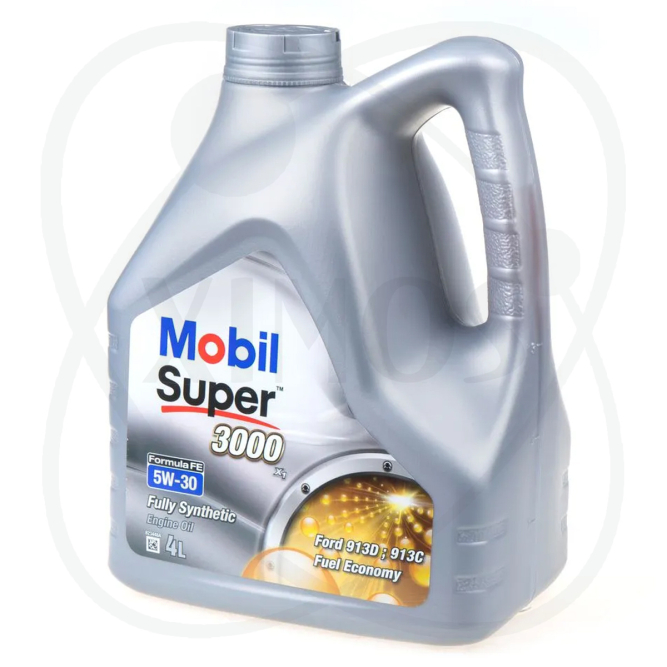 Масло моторное MOBIL Super 3000 X1 Formula FE 5W-30 синтетическое 4 л 151527