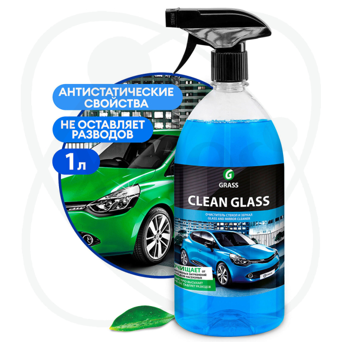 Очиститель стекол Clean glass (флакон 1л)